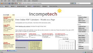 Free Calendars Online on Free Online Pdf Calendar  With     Incompetech       Taufan Lubis